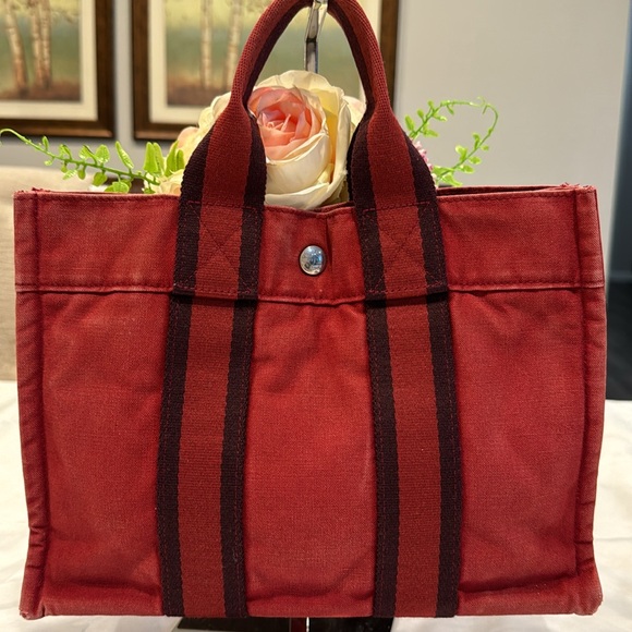 Authentic HERMES tote bag - Picture 2 of 12